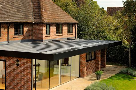flat roof porch extension  betty love blog
