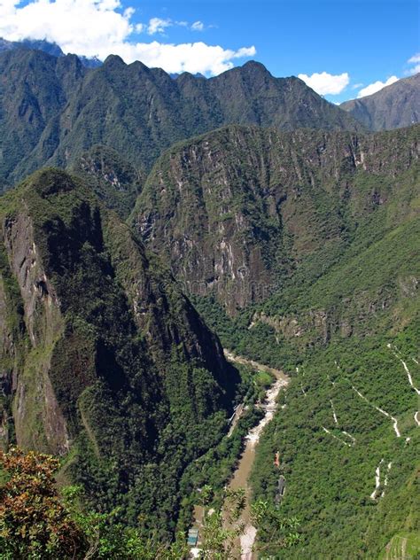 Machu Picchu Is Capital Of The Inca Empire In Andes Mountains Peru