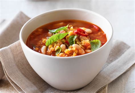 Red Lentil Soup With Chilli Garlic And Rosemary Real Recipes From Mums