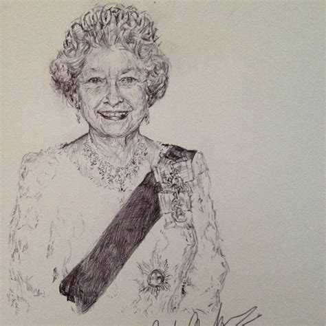 Queen Elizabeth - Drawing Skill