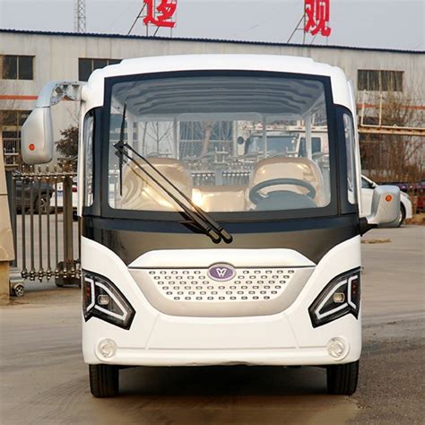 Ce Certificated Open Top Seat Electric Shuttle Sightseeing Car