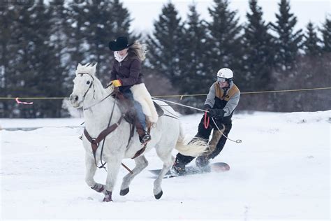 Skijoring races back to St. Paul for long weekend fun - Lakeland News