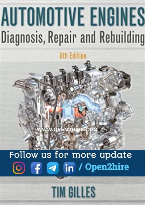 Automotive Engines Diagnosis Repair Rebuilding