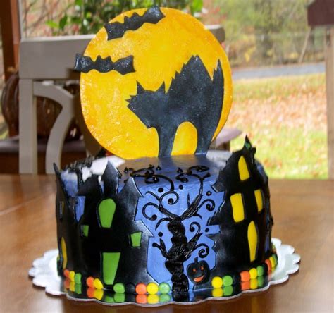 Halloween Haunted House Cake CakeCentral