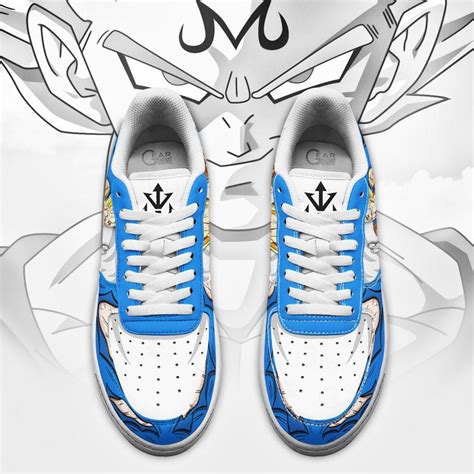 Majin Vegeta Air Sneakers Custom Anime Dragon Ball Shoes GEARANIME