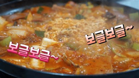 보글보글 찌개 끓이는 소리 Asmr 백색소음 Youtube