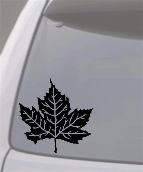 Car Styling For Maple Leaf Vinyl Decal Sticker Car Window Wall Bumper