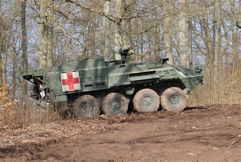 WarWheels Net M1133 Medical Evacuation Vehicle MEV Stryker Photos