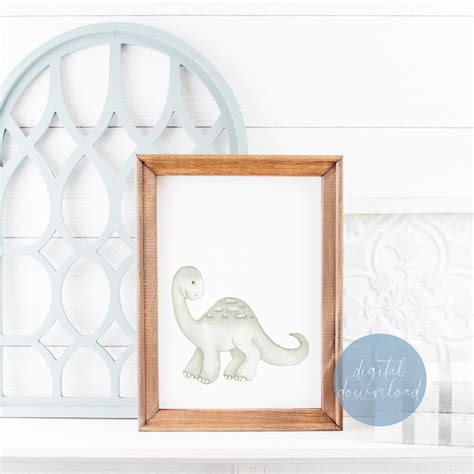 Dinosaur Nursery Wall Art Dinosaur Nursery Decor Dinosaur - Etsy