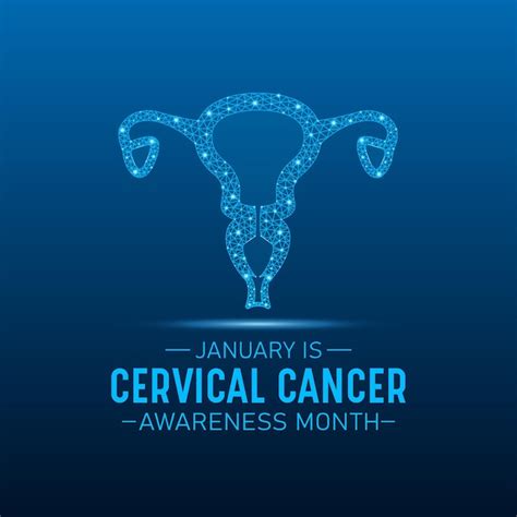 Premium Vector Cervical Cancer Awareness Month Is Observed Every Year