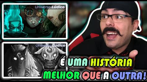 REACT História do EKKO explicada História dos KINDRED Explicada