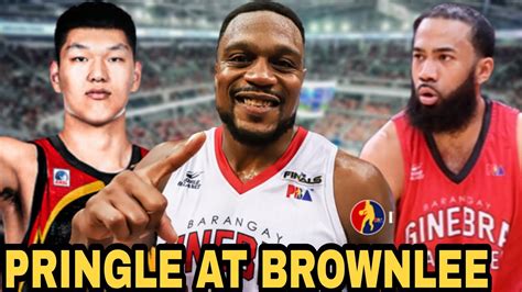 PBA LIVE GINEBRA STANLEY PRINGLE AT JUSTIN BROWNLEE YouTube