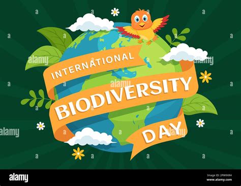 D A Mundial De La Biodiversidad El De Mayo Ilustraci N Con La