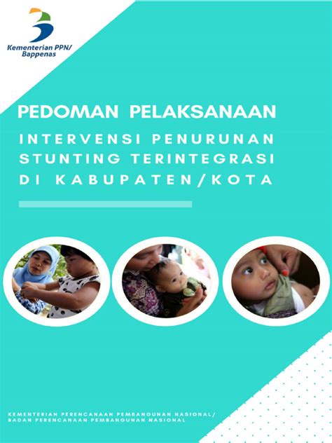 Pedoman Pelaksanaan Intervensi Penurunan Stunting Terintegrasi Kabkota