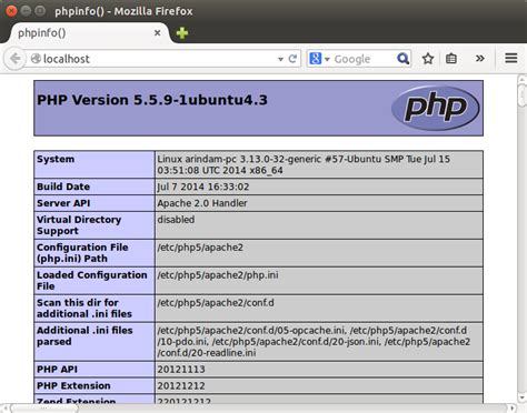 How To Configure Apache For A New Website And Configure Php In Ubuntu