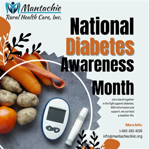 National Diabetes Awareness Month - Mantachie Rural Health Care, Inc.