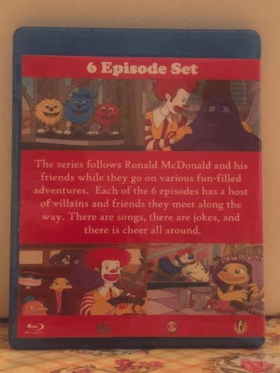 The Wacky Adventures Of Ronald Mcdonald The Complete Series On Blu Ray