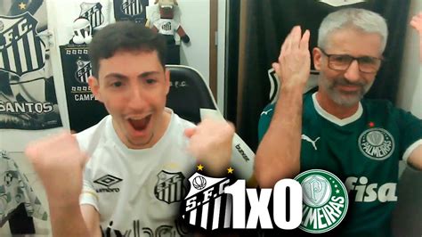 REACT SANTOS 1X0 PALMEIRAS FINAL DO PAULISTÃO 2024 IDA YouTube