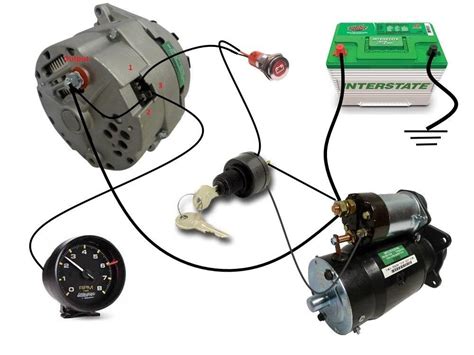 Lucas Universal Alternator Wiring Diagram