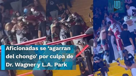 Aficionadas Se Agarran Del Chongo Por Culpa De Dr Wagner Y L A Park