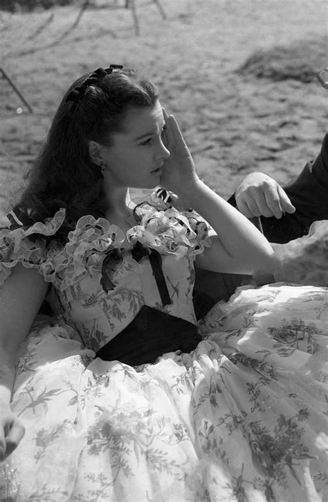 Vivien Leigh On Set Gone With The Wind Attrici Attrici Di