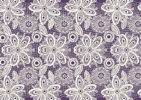 Purple Lace Pattern Background