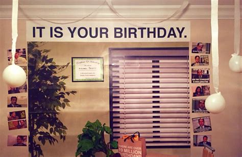 Office Tv Show Quote Dwight Party Decoration It Is Your Birthday Banner