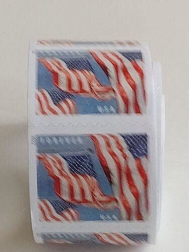 100 Stamps Us Flag 2022 Usps Forever First Class Rate Stamps 1 Roll 4549192585