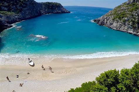 Grama Bay Vlore, Albania One of the most beautiful beaches in Albania ...