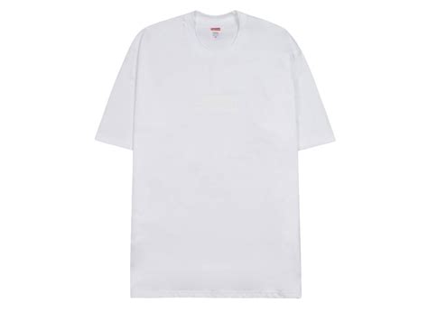 Supreme Tonal Box Logo Tee White