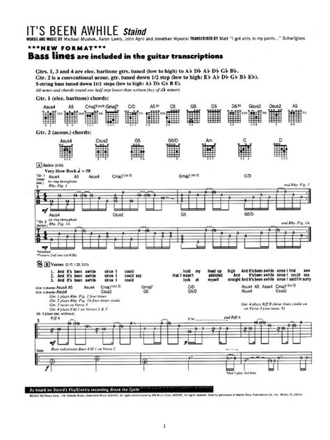 Its Been Awhile | PDF | Musical Techniques | Pitch (Music)