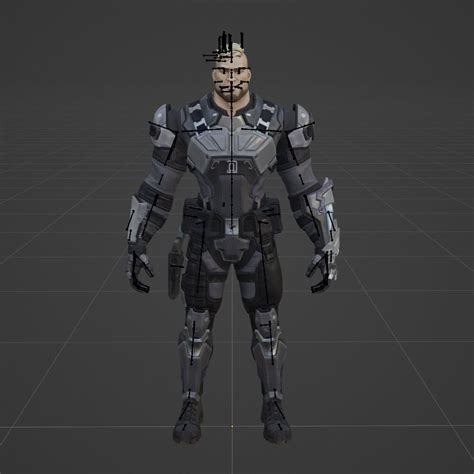 Gunnar - Fortnite 3D Model by Shevraar