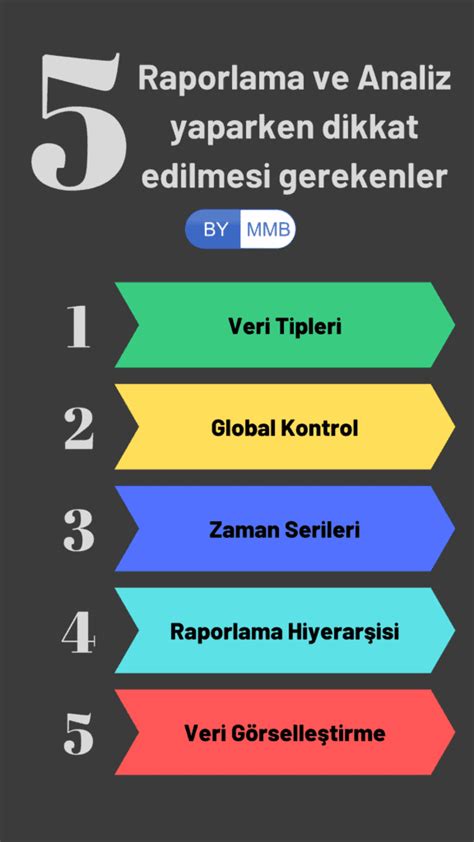 Raporlama Ve Analiz Yaparken Dikkat Edilmesi Gerekenler Bymmb Bili Im