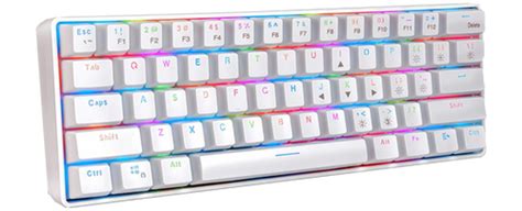 Dgg Yk White Rgb Wireless Mechanical Keyboard Zach S Tech Turf