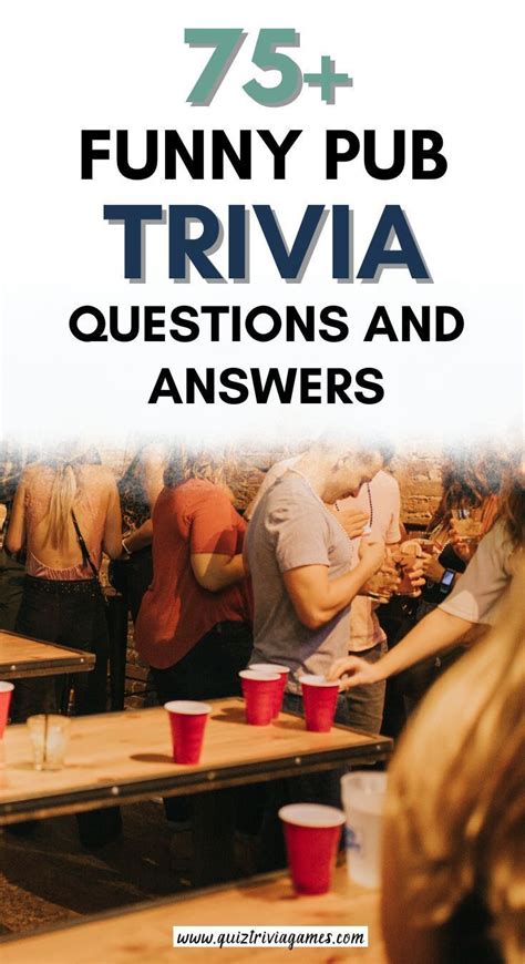 61 Funny Pub Quiz Questions And Answers Quiz Trivia Games In 2024