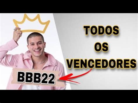 Todos Os Vencedores Do Bbb Os Vencedores Do Big Brother Brasil De