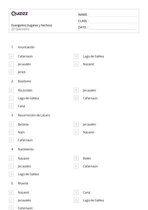 50 Hechos De Multiplicación Hojas De Trabajo Para Grado 8 En Quizizz