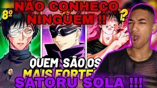 Top Personagens Mais Fortes De Jujutsu Kaisen Jove Doovi