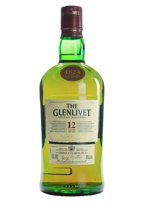 The Glenlivet 12 Year Single Malt Scotch Whisky 1.75L - Legacy Wine and ...