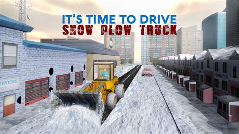 Winter Snow Plow Truck Simulator 3d Real Excavator Crane Simulation