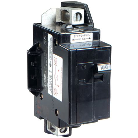 Shop Square D Qo Pole Standard Trip Circuit Breaker At Lowes