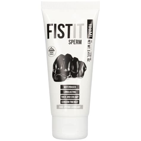 Fist It Sperm Cum Style Water Based Lubricant 100 Ml Secrets Shop UK