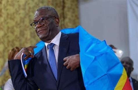 Rdc Pr Sidentielle Mukwege Confirme Sa Candidature La