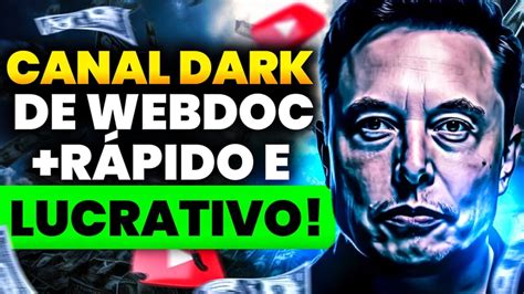 Revelei O Nicho De Canal Dark De Webdoc R Pido Da Internet Monetiza