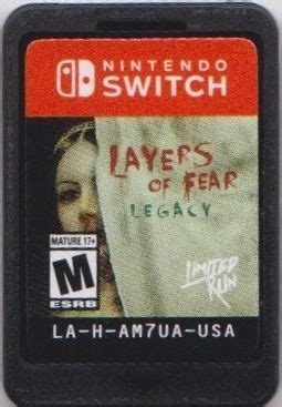 Layers Of Fear Legacy Limited Run Edition Cover Or Packaging