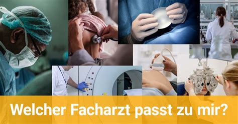 Welcher Facharzt passt zu mir Der große Facharztcheck Ärzteglück