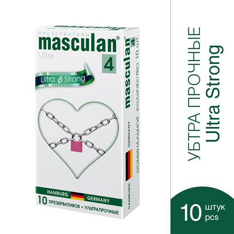 Особо прочные презервативы masculan Ultra Safe Black - masculan