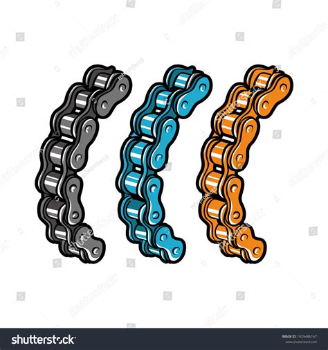 Motorbike Chain Vector