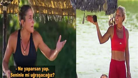 Survivor Nagihan Ve Seda Aras Nda Olay Kavga G Merim Seni Yolar M