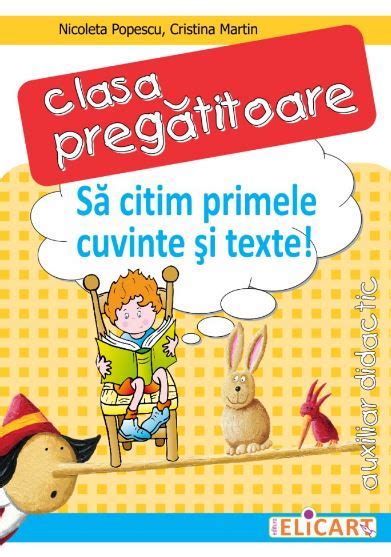 Sa Citim Primele Cuvinte Si Texte Clasa Pregatitoare Pdf Autor